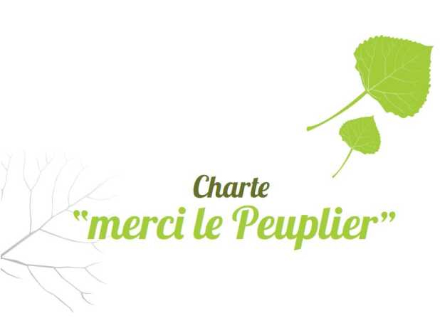 Groupe THEBAULT est signataire de la charte "Merci le Peuplier"